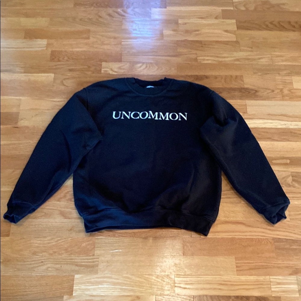 Uncommon James Black Logo Sweatshirt - L